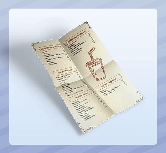 food menu designer